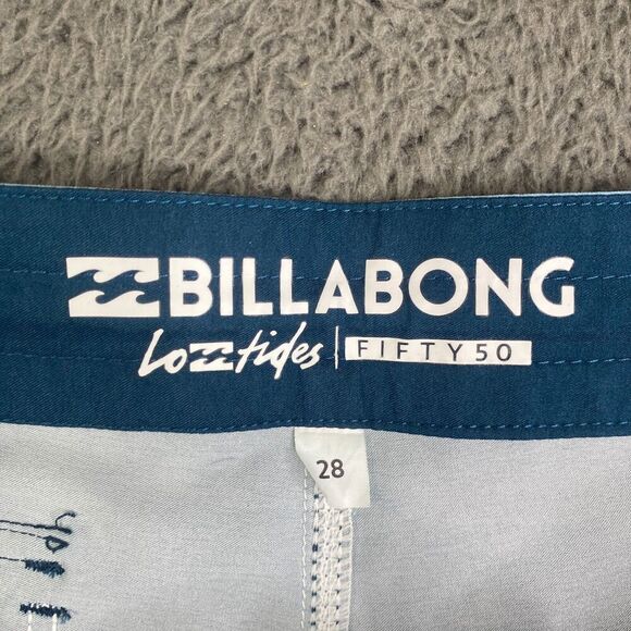 Billabong Lo Tides Board Shorts size 28 (30 Meas) Stretch Comfort Skater Surf - Picture 5 of 11